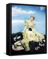 Joan Fontaine-null-Framed Stretched Canvas