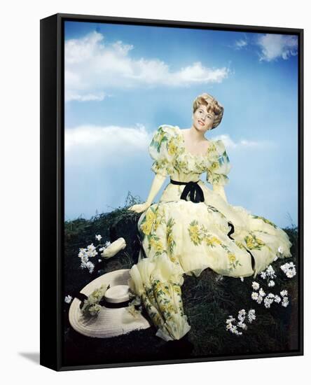 Joan Fontaine-null-Framed Stretched Canvas