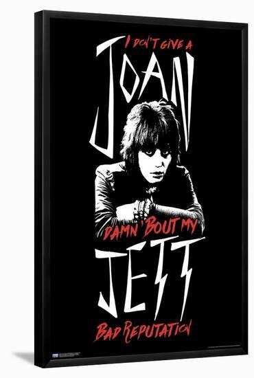 Joan Jett and the Blackhearts - Bad Reputation-Trends International-Framed Poster