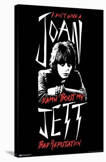 Joan Jett and the Blackhearts - Bad Reputation-Trends International-Stretched Canvas