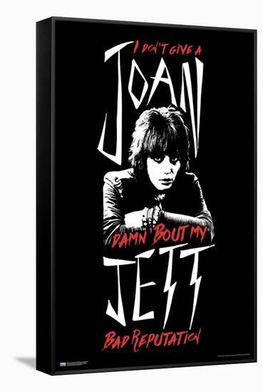 Joan Jett and the Blackhearts - Bad Reputation-Trends International-Framed Stretched Canvas