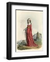 Joan Lady Gascoigne-Charles Hamilton Smith-Framed Art Print