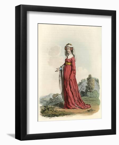 Joan Lady Gascoigne-Charles Hamilton Smith-Framed Art Print