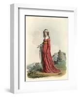 Joan Lady Gascoigne-Charles Hamilton Smith-Framed Art Print