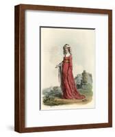 Joan Lady Gascoigne-Charles Hamilton Smith-Framed Art Print