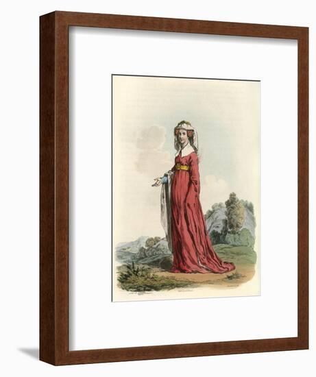 Joan Lady Gascoigne-Charles Hamilton Smith-Framed Art Print