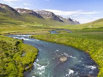 Landscape of Fjadrarglufur Gorge, Iceland-Joan Loeken-Mounted Photographic Print