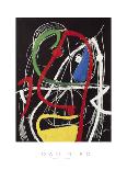 Femme et Oiseaux Dans la Nuit, 1969 - 1974-Joan Miro-Art Print