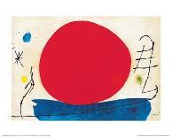 Personnage et Oiseaux-Joan Miro-Art Print