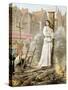 Joan of Arc (1412-1431) French Heroine of the Hundred Years' War-null-Stretched Canvas