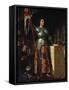 Joan of Arc (1412-31) at the Coronation of King Charles Vii (1403-61) 17th July 1429, 1854-Jean-Auguste-Dominique Ingres-Framed Stretched Canvas