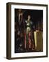 Joan of Arc (1412-31) at the Coronation of King Charles Vii (1403-61) 17th July 1429, 1854-Jean-Auguste-Dominique Ingres-Framed Giclee Print