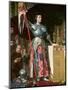 Joan of Arc (1412-31) at the Coronation of King Charles Vii (1403-61) 17th July 1429, 1854-Jean-Auguste-Dominique Ingres-Mounted Giclee Print