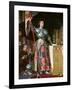 Joan of Arc (1412-31) at the Coronation of King Charles Vii (1403-61) 17th July 1429, 1854-Jean-Auguste-Dominique Ingres-Framed Giclee Print