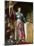 Joan of Arc (1412-31) at the Coronation of King Charles Vii (1403-61) 17th July 1429, 1854-Jean-Auguste-Dominique Ingres-Mounted Giclee Print