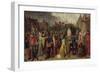 Joan of Arc (1412-31) Being Led to Her Death, 1867-Isidore Patrois-Framed Giclee Print