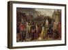 Joan of Arc (1412-31) Being Led to Her Death, 1867-Isidore Patrois-Framed Premium Giclee Print