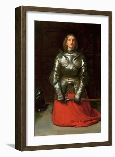 Joan of Arc, 1865-John Everett Millais-Framed Giclee Print