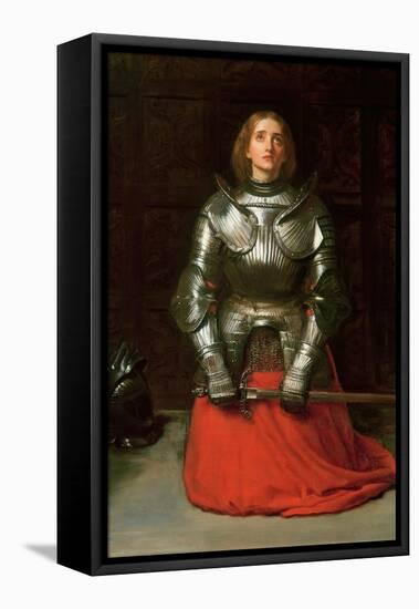 Joan of Arc, 1865-John Everett Millais-Framed Stretched Canvas