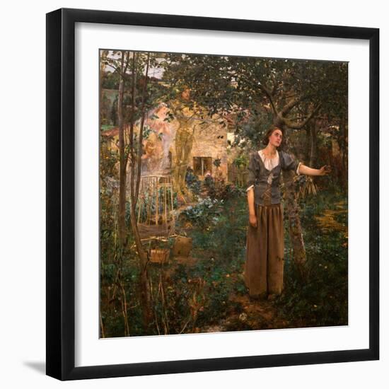 Joan of Arc, 1879-Jules Bastien-Lepage-Framed Giclee Print