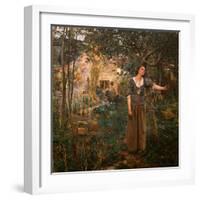 Joan of Arc, 1879-Jules Bastien-Lepage-Framed Giclee Print