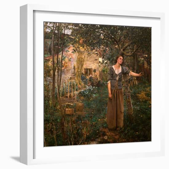 Joan of Arc, 1879-Jules Bastien-Lepage-Framed Giclee Print