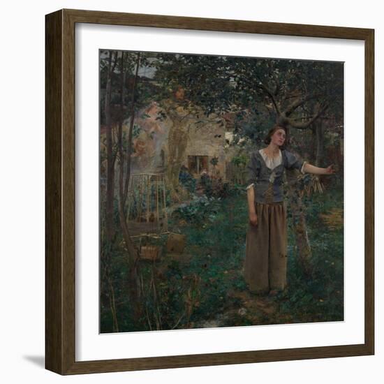 Joan of Arc, 1879-Jules Bastien-Lepage-Framed Giclee Print