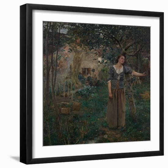 Joan of Arc, 1879-Jules Bastien-Lepage-Framed Giclee Print