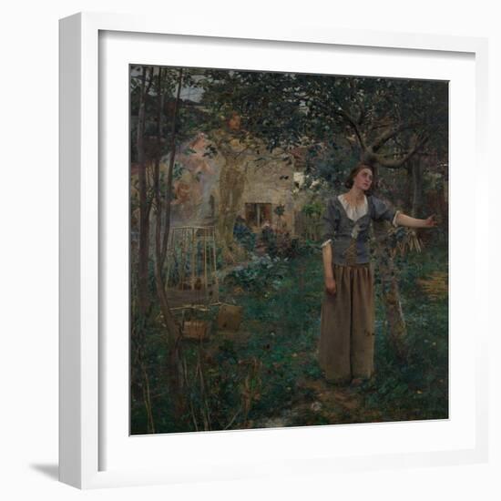 Joan of Arc, 1879-Jules Bastien-Lepage-Framed Giclee Print