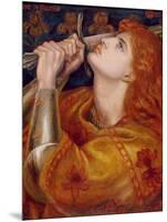 Joan of Arc, 1882-Dante Gabriel Rossetti-Mounted Giclee Print