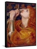 Joan of Arc, 1882-Dante Gabriel Rossetti-Framed Stretched Canvas