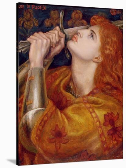 Joan of Arc, 1882-Dante Gabriel Rossetti-Stretched Canvas