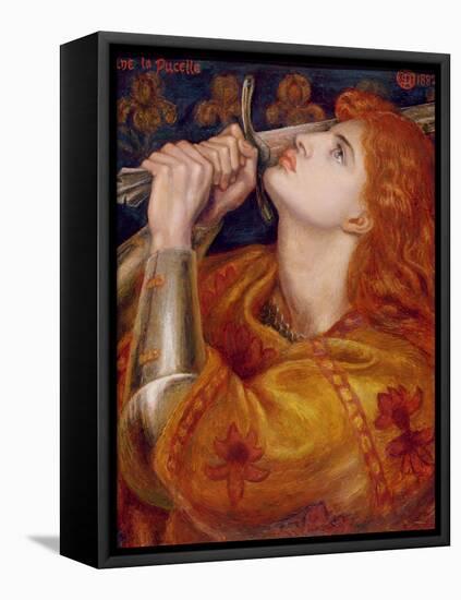 Joan of Arc, 1882-Dante Gabriel Rossetti-Framed Stretched Canvas