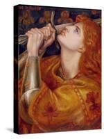 Joan of Arc, 1882-Dante Gabriel Rossetti-Stretched Canvas