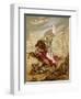 Joan of Arc an Idealised Representation, She Fulfils Merlin's Prophecy That a Virgin Will Come-null-Framed Photographic Print