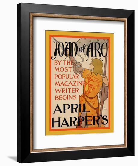 Joan of Arc, April Harper'S-Edward Penfield-Framed Art Print