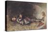 Joan of Arc Asleep, 1895-George William Joy-Stretched Canvas
