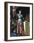 Joan of Arc at the Coronation of Charles VII in the Cathedral at Reims, 1429-Jean-Auguste-Dominique Ingres-Framed Giclee Print