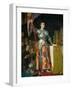 Joan of Arc at the Coronation of Charles VII in the Cathedral at Reims-Jean-Auguste-Dominique Ingres-Framed Giclee Print