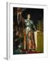 Joan of Arc at the Coronation of King Charles VII at Reims Cathedral, July 1429-Jean-Auguste-Dominique Ingres-Framed Giclee Print