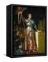 Joan of Arc at the Coronation of King Charles VII at Reims Cathedral, July 1429-Jean-Auguste-Dominique Ingres-Framed Stretched Canvas