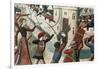 Joan of Arc at the Siege of Orleans-null-Framed Giclee Print