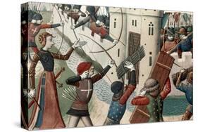 Joan of Arc at the Siege of Orleans-null-Stretched Canvas