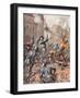 Joan of Arc at the Siege of Orleans-Frederic Lix-Framed Giclee Print