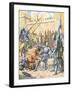 Joan of Arc at the Siege of Paris-Frederic Theodore Lix-Framed Giclee Print