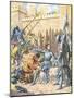 Joan of Arc at the Siege of Paris-Frederic Theodore Lix-Mounted Giclee Print