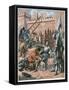 Joan of Arc at the Siege of Paris-Frederic Lix-Framed Stretched Canvas