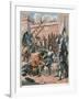 Joan of Arc at the Siege of Paris-Frederic Lix-Framed Giclee Print