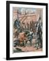 Joan of Arc at the Siege of Paris-Frederic Lix-Framed Giclee Print