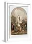 Joan of Arc at the Stake, 30 May 1431, 1861-Frederic Legrip-Framed Giclee Print